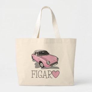 Bolsa Tote Grande Nissan Figaro Rosa