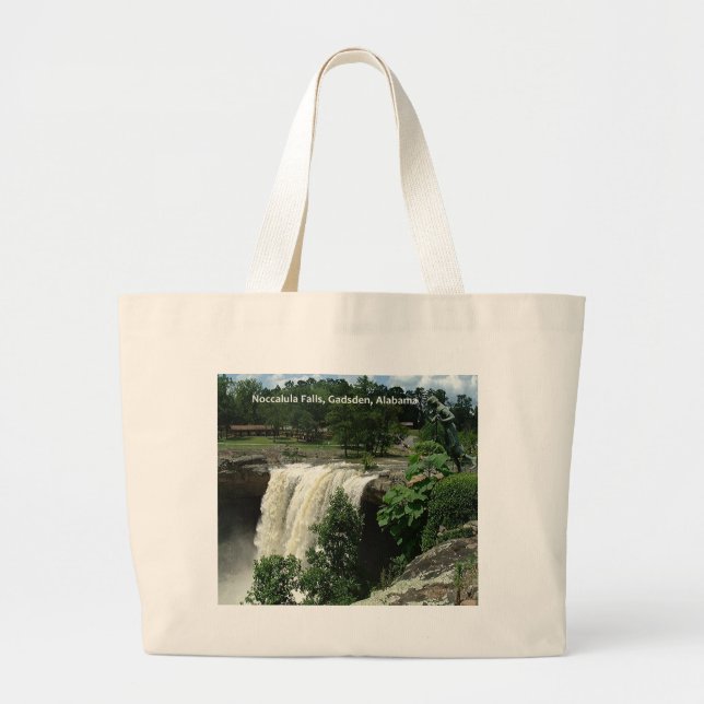 Bolsa Tote Grande Noccalula Falls, Gadsden, Alabama (Frente)