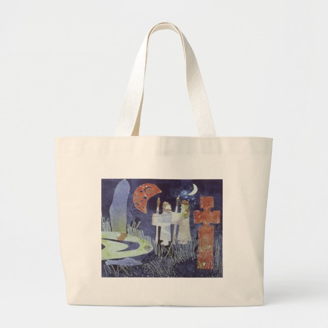Bolsa Tote Grande Noite de plenos Verões 1994 (Frente)