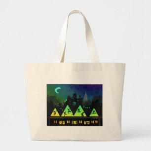 Bolsa Tote Grande Noites da dança de New York