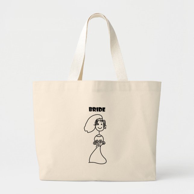 Bolsa Tote Grande Noiva (Frente)
