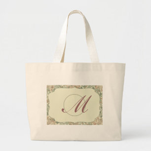 Bolsa Tote Grande Noiva Antiga Campo Madressilva