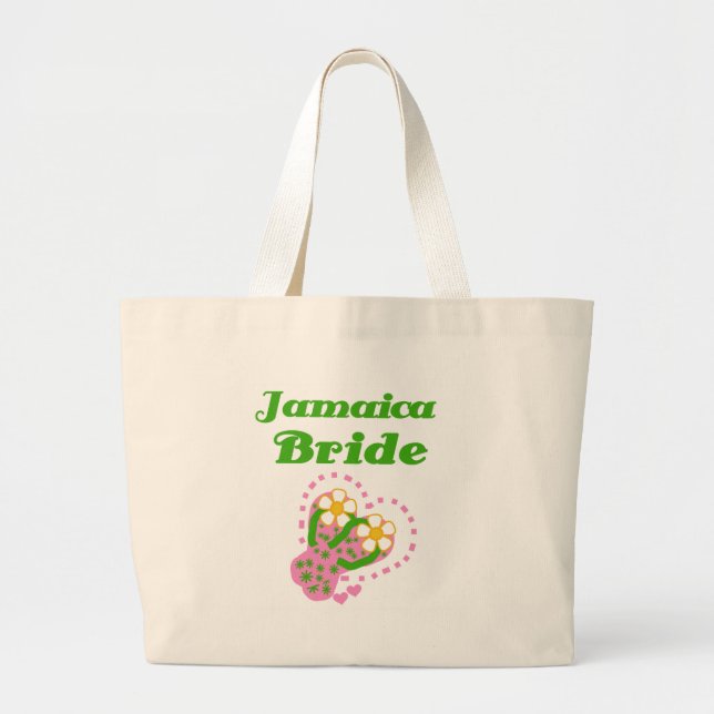 Bolsa Tote Grande Noiva de Jamaica (Frente)
