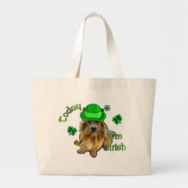 Bolsa Tote Grande Norwich Terrier St Patricks
