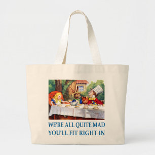 Bolsa Tote Grande NÓS somos TODOS BASTANTE LOUCOS