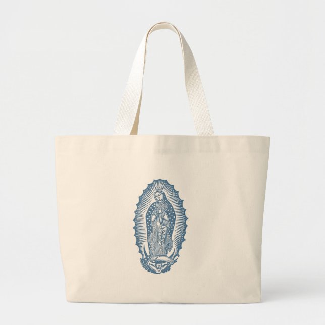 Bolsa Tote Grande Nossa senhora de Guadalupe (Frente)