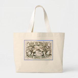 BOLSA TOTE GRANDE NOSSO PÃO DIÁRIO
