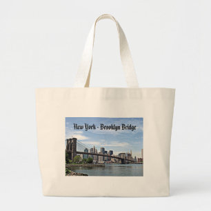 Bolsa Tote Grande Nova Iorque - Ponte Brooklyn