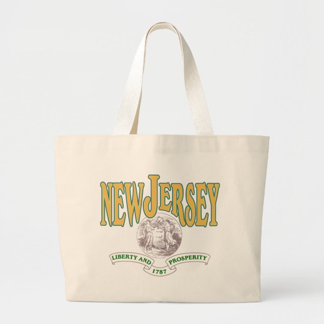 Bolsa Tote Grande Nova Jersey (Frente)