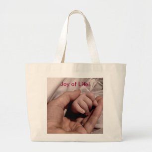 Bolsa Tote Grande Nova Mãe e Bebê - Alegria da Vida
