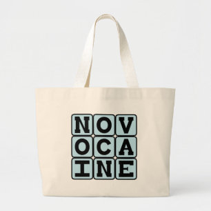 Bolsa Tote Grande Novocaína, Anestésico Dental