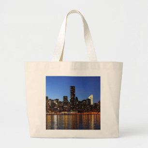 Bolsa Tote Grande NYC Nova Iorque Manhattan Night