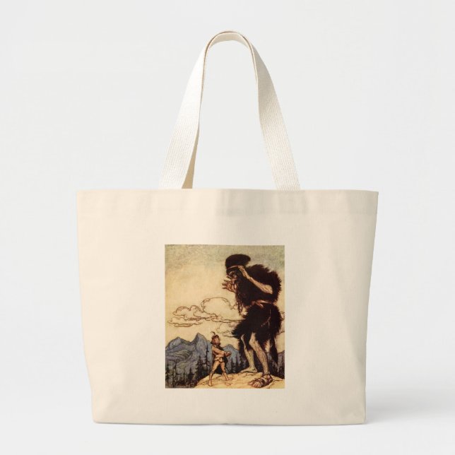 Bolsa Tote Grande O alfaiate valente (Frente)