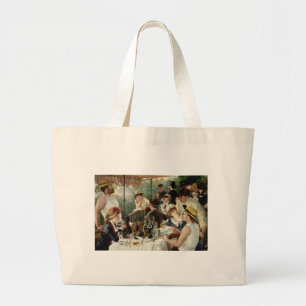 Bolsa Tote Grande O almoço do partido do barco