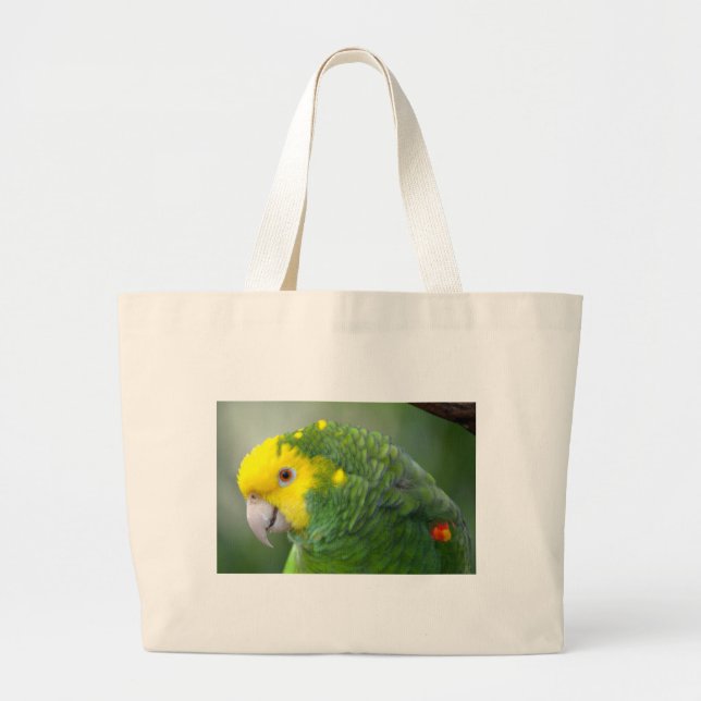 Bolsa Tote Grande O amarelo dirigiu Amazon (Frente)