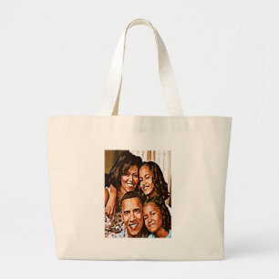 Bolsa Tote Grande O Amor de Obama_