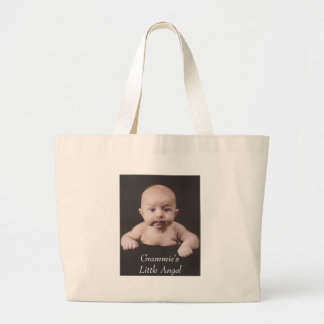 Bolsa Tote Grande O anjo pequeno de Grammie