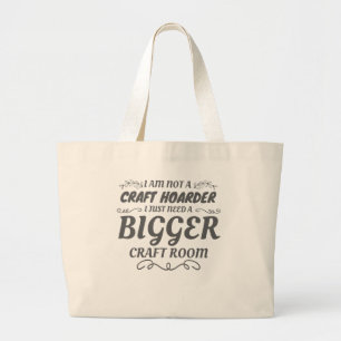 Bolsa Tote Grande O Artesanato Lover Não Artesanato O Anfitrião Pr