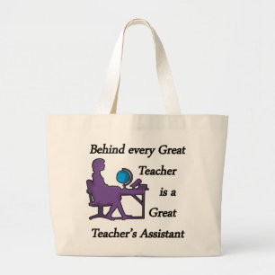 Bolsa Tote Grande O assistente do professor