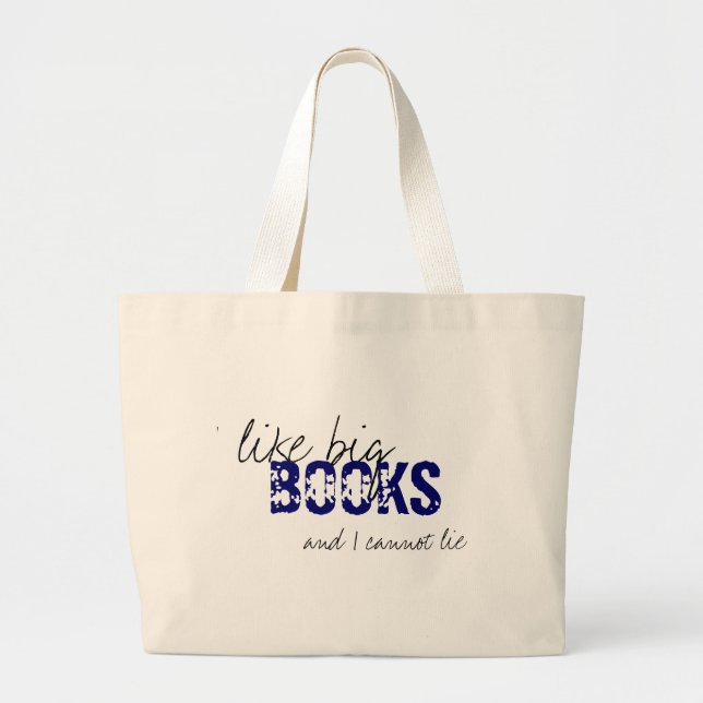 Bolsa Tote Grande O bebê obteve livros (Frente)