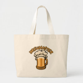 Bolsa Tote Grande O Brewmaster precisa de uma caneca de cerveja
