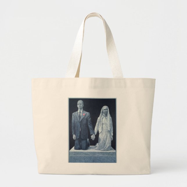 Bolsa Tote Grande O casamento (Frente)