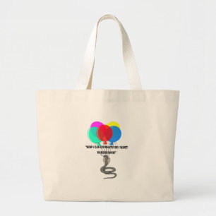 Bolsa Tote Grande O Cobra Voador