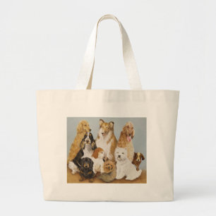 Bolsa Tote Grande O comensal dos cães