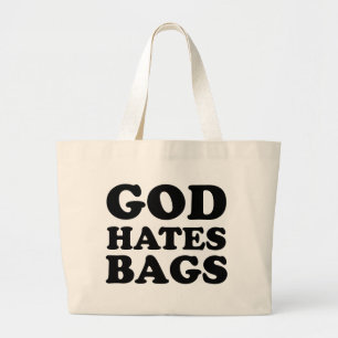 Bolsa Tote Grande O deus deia as bolsas