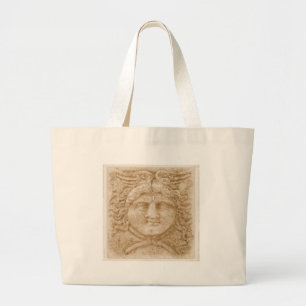 Bolsa Tote Grande O deus grego Hermes REPRESENTA a imagem antiga de