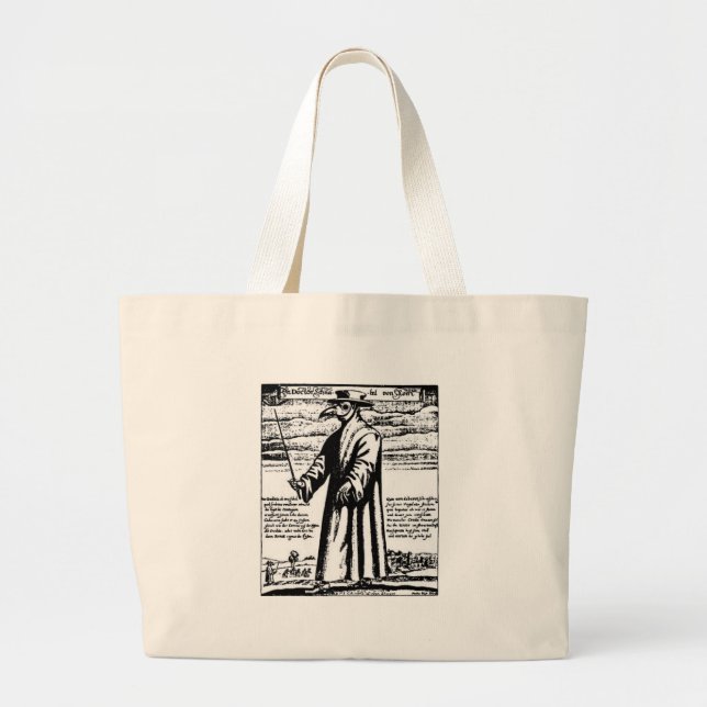 Bolsa Tote Grande O doutor do praga (Frente)