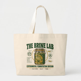 Bolsa Tote Grande O Hobby de Fermentação do Laboratório de Salmoura
