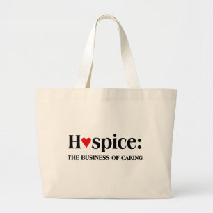 Bolsa Tote Grande O hospício está no negócio do inquietação com