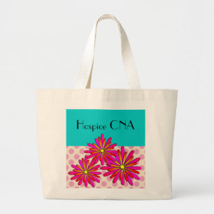 Bolsa Tote Grande O hospício PODE assistente dos cuidados floral