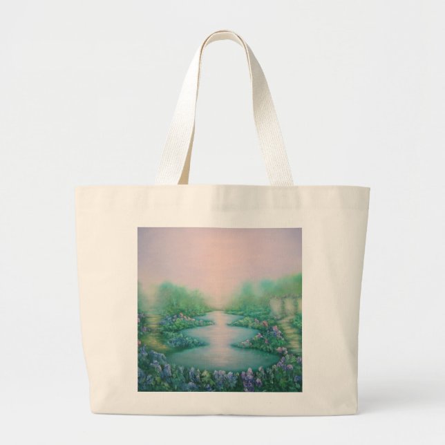 Bolsa Tote Grande O jardim da paz 2011 (Frente)