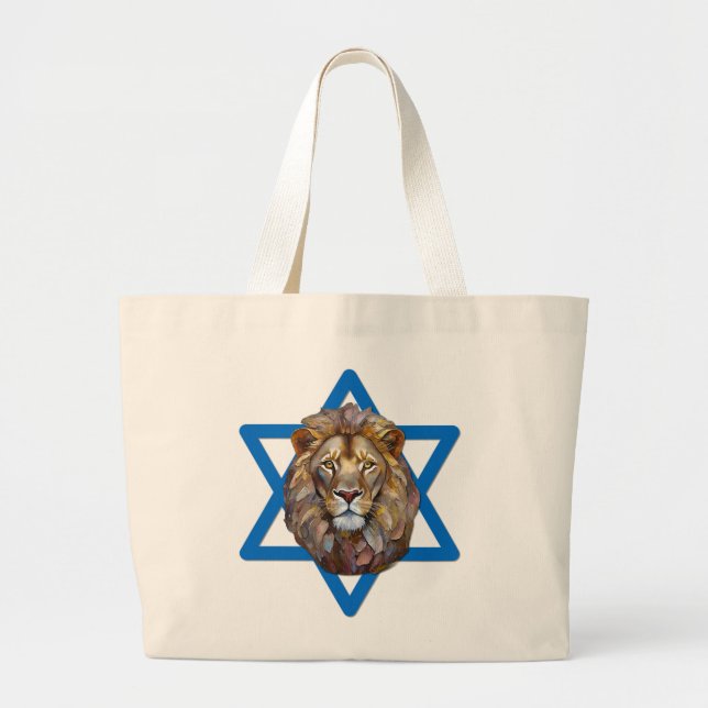 Bolsa Tote Grande O Leão de Judá (Frente)