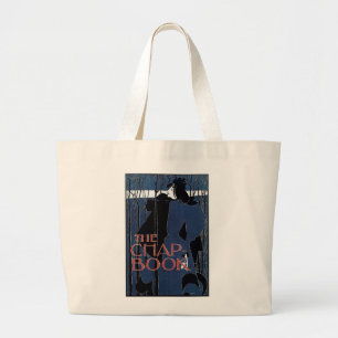Bolsa Tote Grande O Livro de Papéis ~ Blue Lady