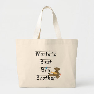 Bolsa Tote Grande O melhor big brother do mundo