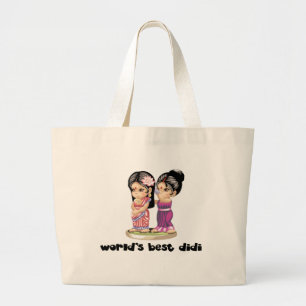 Bolsa Tote Grande O melhor Didi do mundo