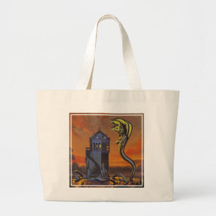 Bolsa Tote Grande O Naga-Rei (litho da cor)