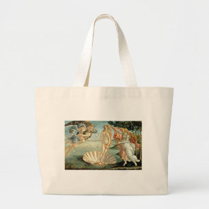 Bolsa Tote Grande O Nascimento de Vênus, c.1485 (tempera na canvas)