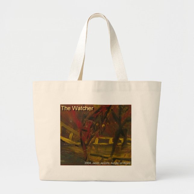 Bolsa Tote Grande o observador (Frente)