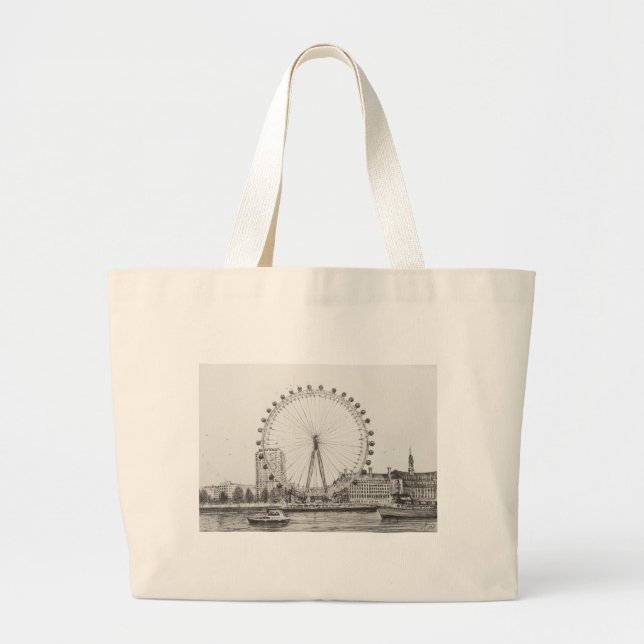 Bolsa Tote Grande O olho 30/10/2006 de Londres (Frente)