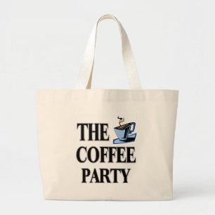 Bolsa Tote Grande O partido do café