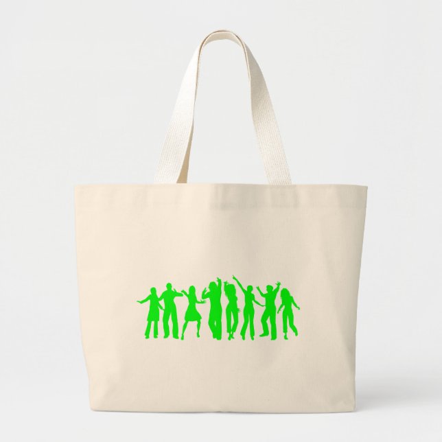 Bolsa Tote Grande O Partido Verde (Frente)
