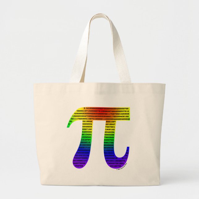 Bolsa Tote Grande O Pi #2 de Evan (Frente)