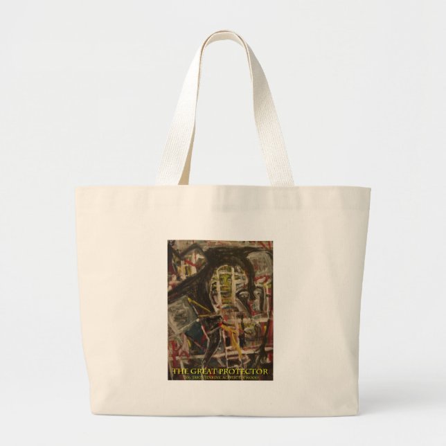 Bolsa Tote Grande o protetor do excelente (Frente)
