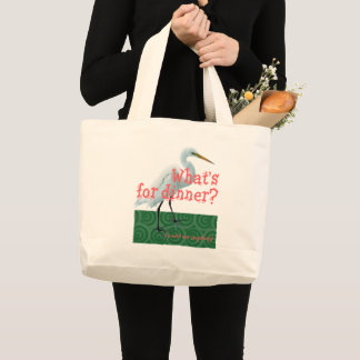 Bolsa Tote Grande “O que é que há para jantar?”