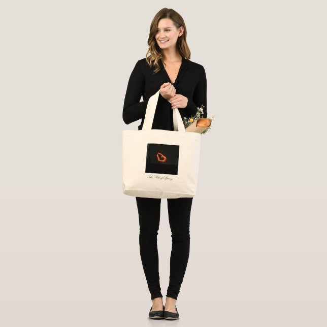 Bolsa Tote Grande O Rito da Primavera (Frente (modelo))