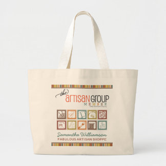 Bolsa Tote Grande O saco do membro do grupo do artesão
